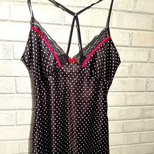 Apt 9 Satin cami nightdress. Super comfy!Straps are stretchy and adjustable.